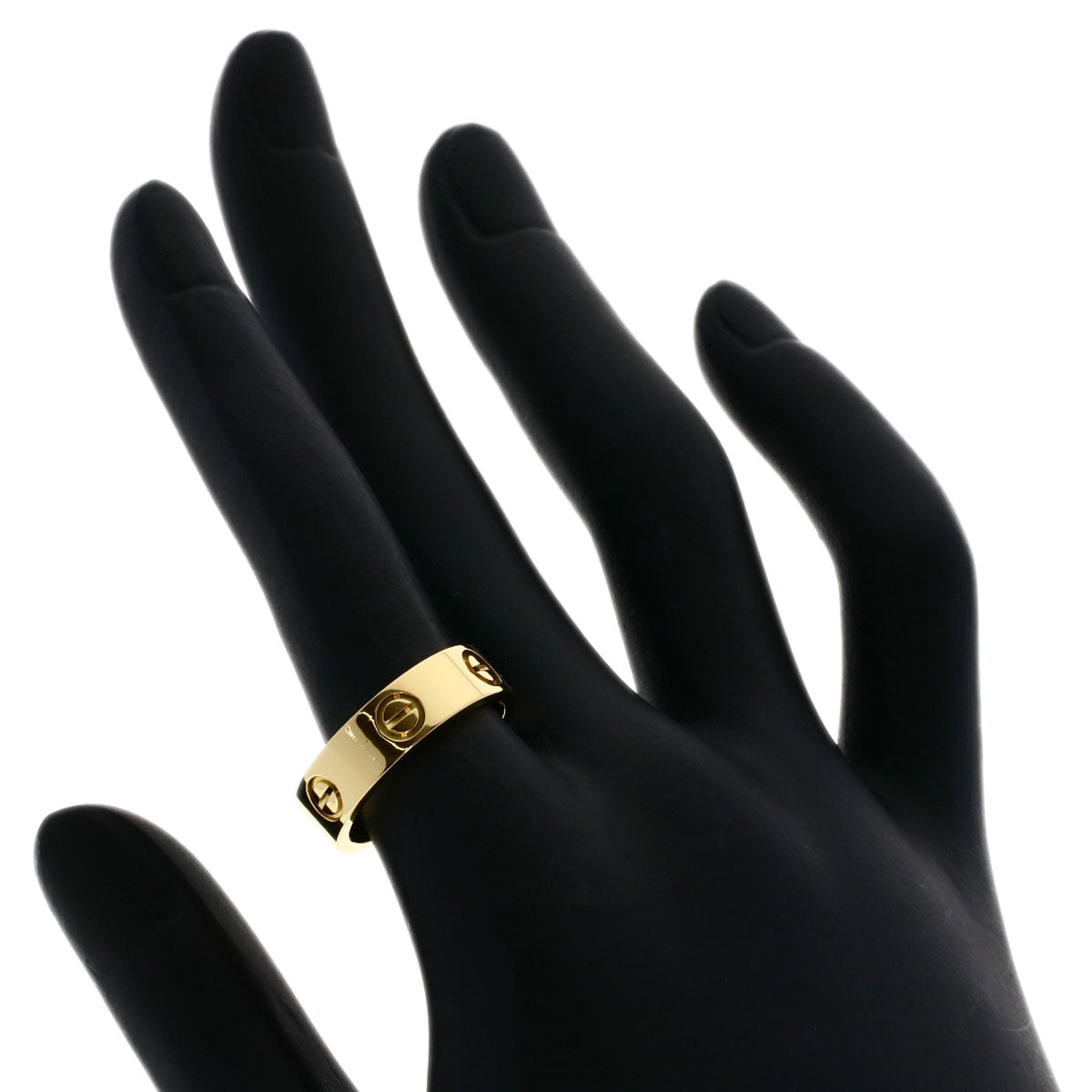 Cartier Ring 18K Yellow Gold Gold Love Ring #53 Women