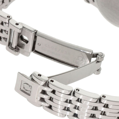 Omega Watches Quartz 4570.72 Stainless Steel Silver De Ville Prestige White Shell Dial