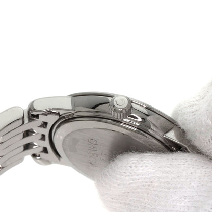 Omega Watches Quartz 4570.72 Stainless Steel Silver De Ville Prestige White Shell Dial