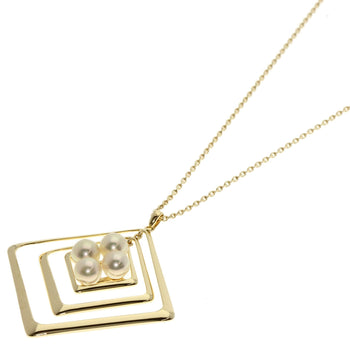 Mikimoto Necklace K14Yg Gold Pearl