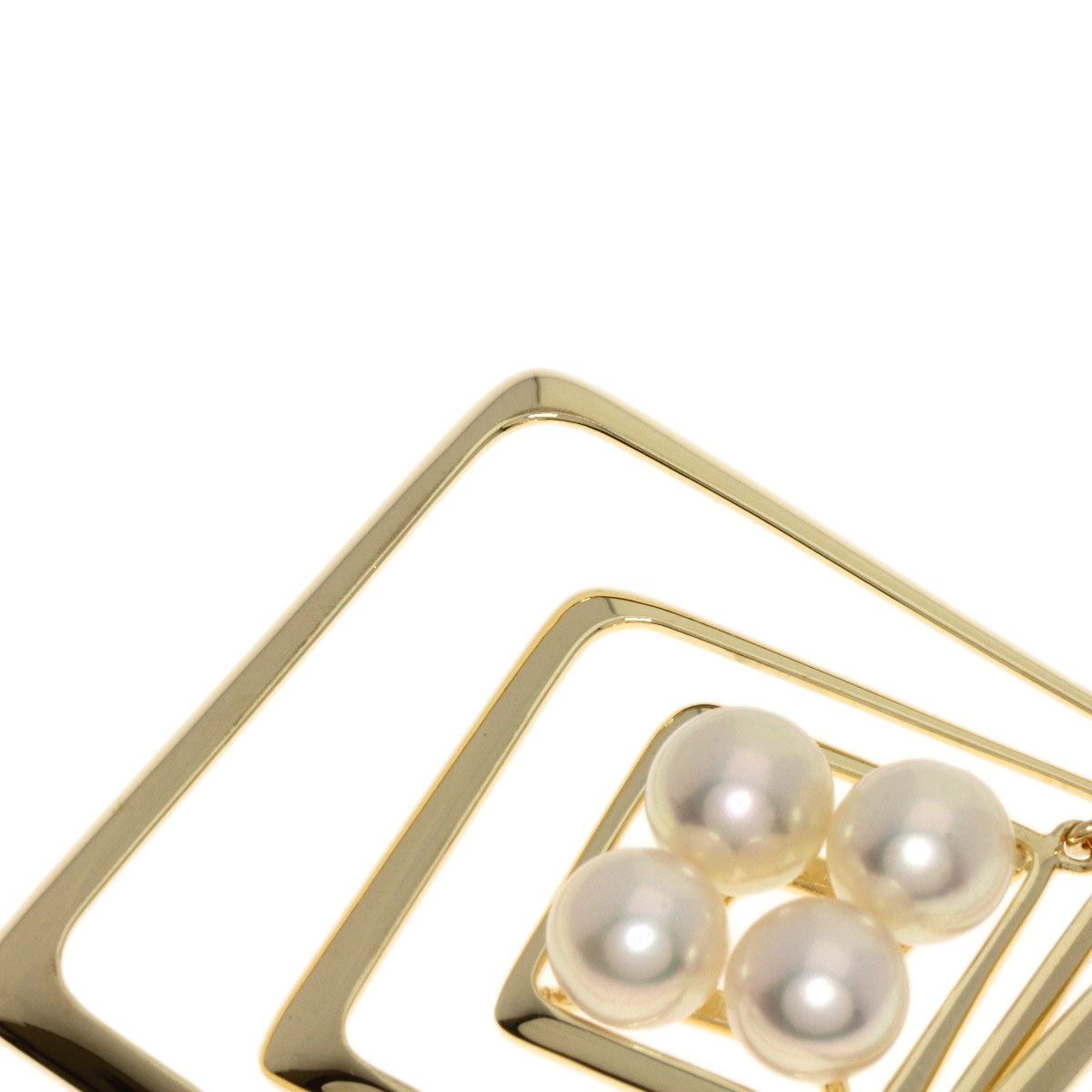 Mikimoto Necklace K14Yg Gold Pearl