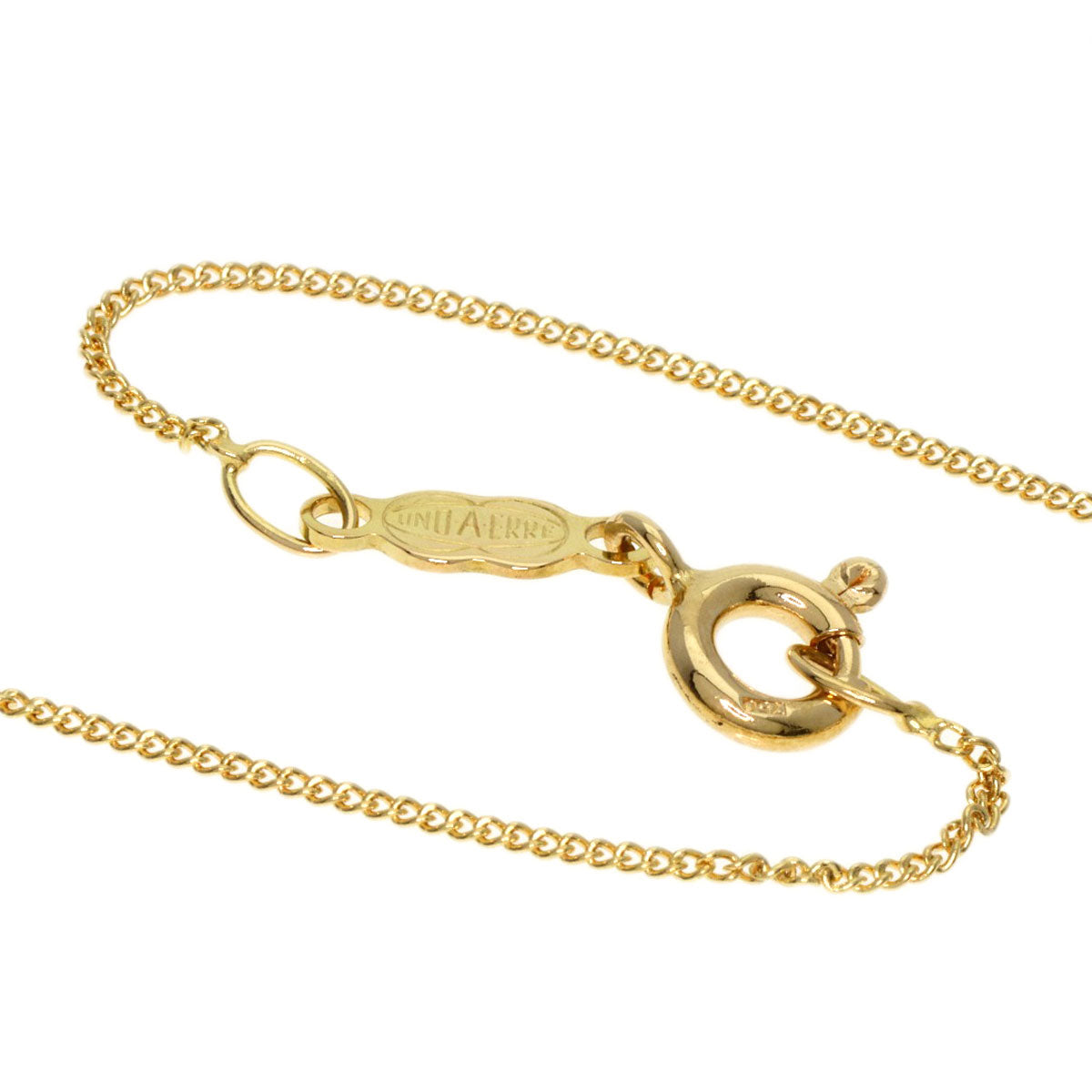 Unoaerre Necklace 18K Yellow Gold Gold Chain 15.4"