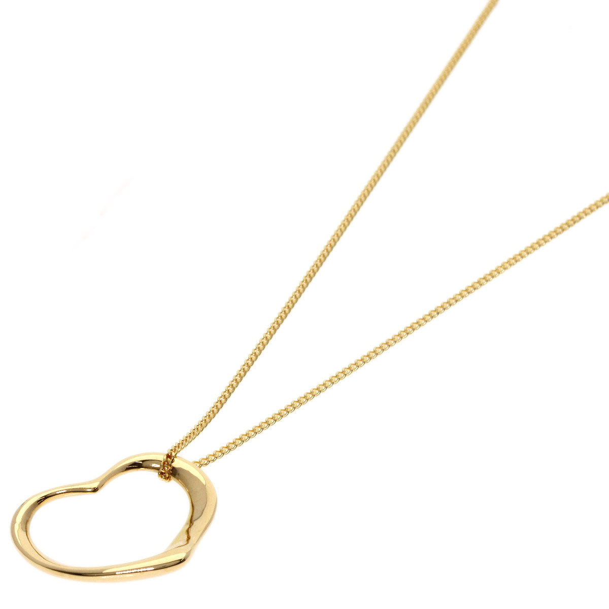 Tiffany&Co. Necklace 18K Yellow Gold Gold Open Heart