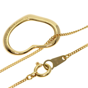 Tiffany&Co. Necklace 18K Yellow Gold Gold Open Heart