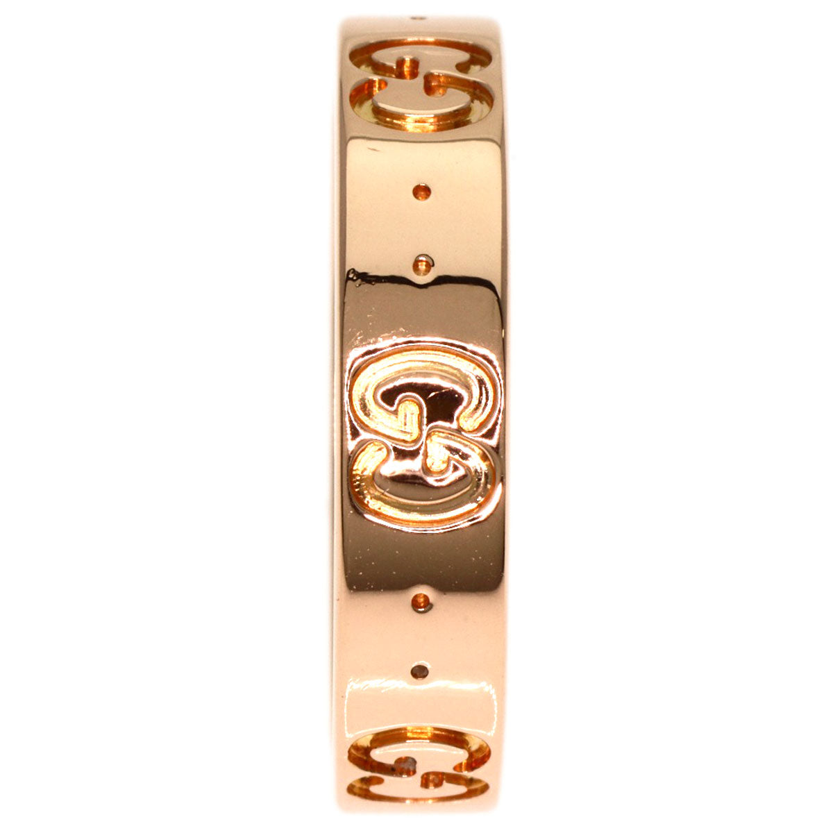 Gucci Ring 18K Pink Gold Gold Icon # 11