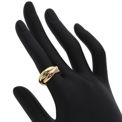 Cartier Ring 18K Yellow Gold Gold Trinity Ring #50 Current