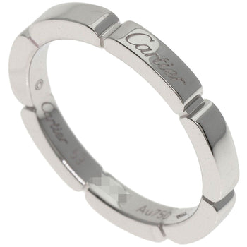 Cartier Ring K18Wg Silver Mayon Panthere #53