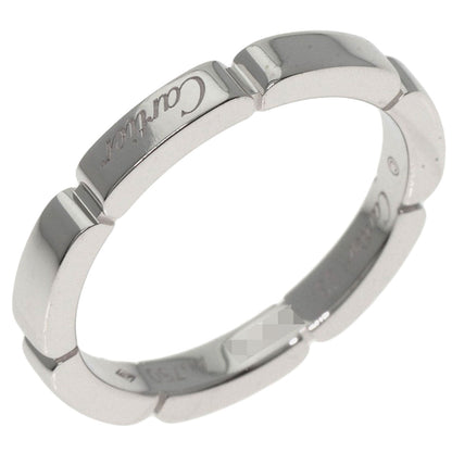 Cartier Ring K18Wg Silver Mayon Panthere #53