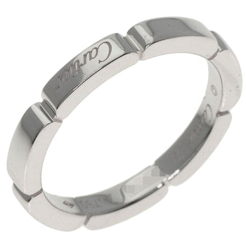 Cartier Ring K18Wg Silver Mayon Panthere #53