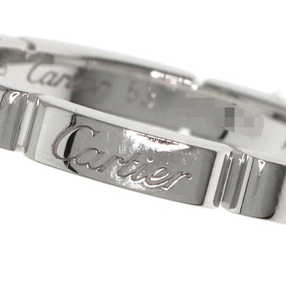 Cartier Ring K18Wg Silver Mayon Panthere #53