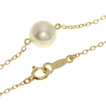 Mikimoto Necklace 18K Yellow Gold Gold Akoya Pearl Pearl