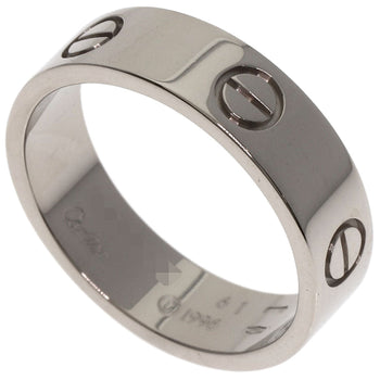 Cartier Ring K18Wg Silver Love Ring #61
