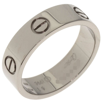 Cartier Ring K18Wg Silver Love Ring #61