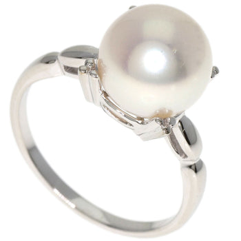 Mikimoto Ring Pt950 Silver Pearl
