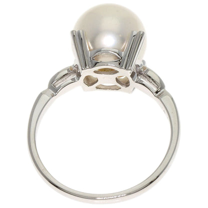Mikimoto Ring Pt950 Silver Pearl