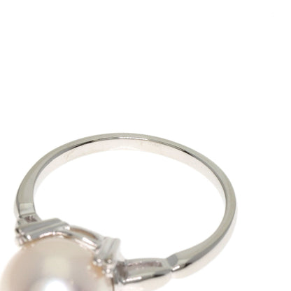 Mikimoto Ring Pt950 Silver Pearl
