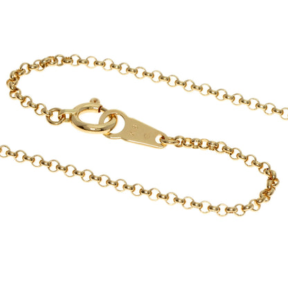 Mikimoto Necklace 18K Yellow Gold Gold Akoya Pearl Diamond