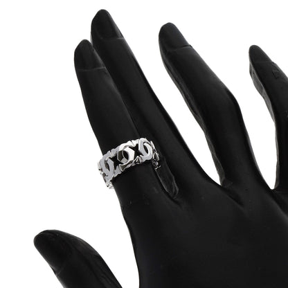 Cartier Ring K18Wg Silver Entrelaces #47