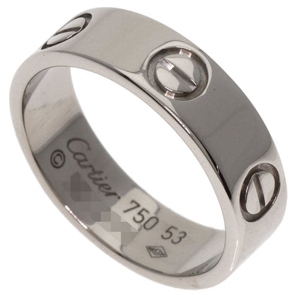 Cartier Ring K18Wg Silver Love Ring #53