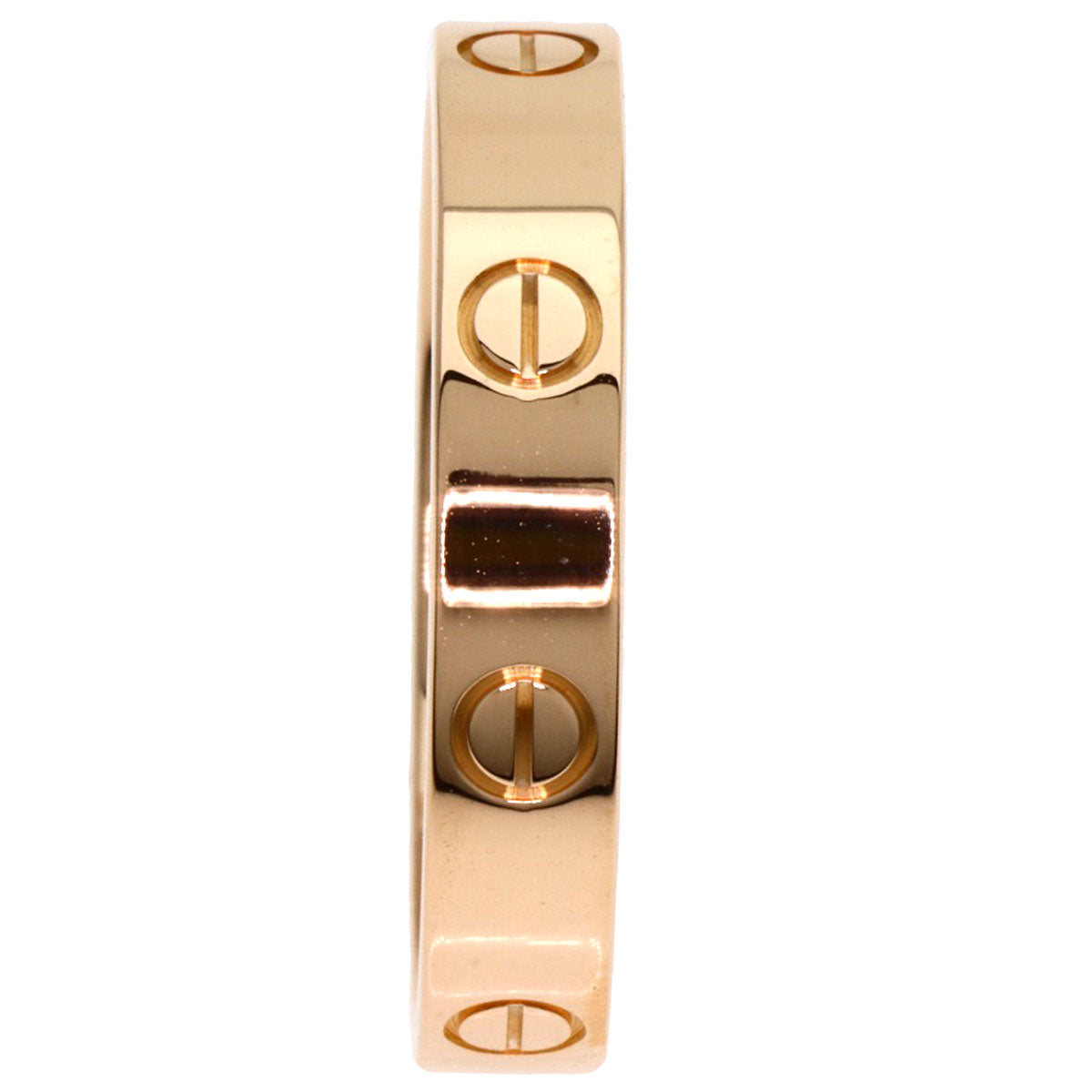 Cartier Ring 18K Pink Gold Gold Mini Love Ring #59