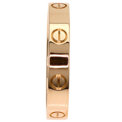 Cartier Ring 18K Pink Gold Gold Mini Love Ring #59
