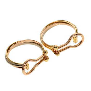 Cartier Earring 18K Yellow Gold Gold Trinity Hoop