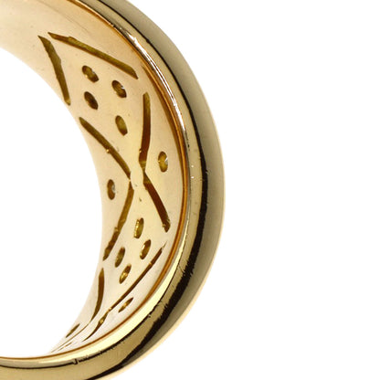 Celine Ring 18K Yellow Gold Gold Logo Diamond