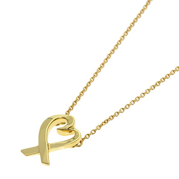 Tiffany&Co. Necklace 18K Yellow Gold Gold Loving Heart