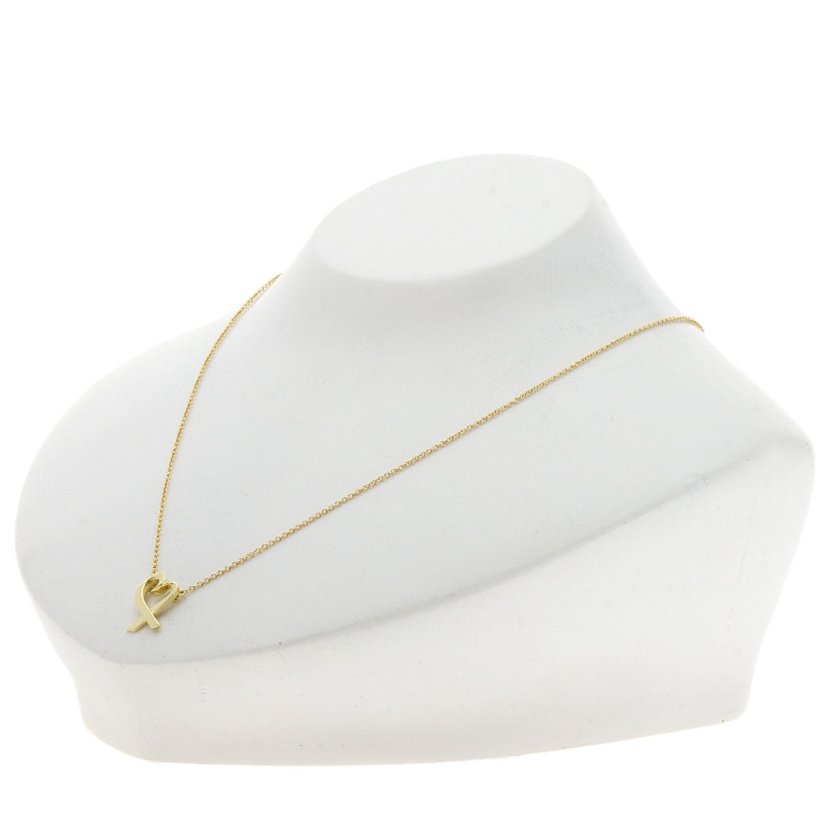 Tiffany&Co. Necklace 18K Yellow Gold Gold Loving Heart