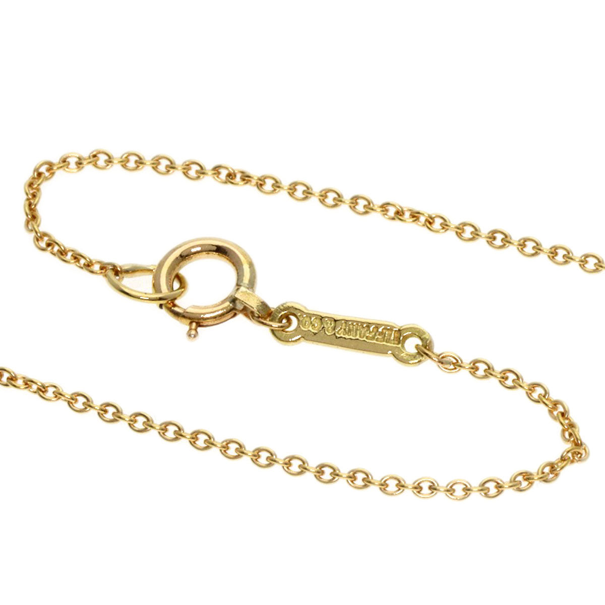 Tiffany&Co. Necklace 18K Yellow Gold Gold Double Loop