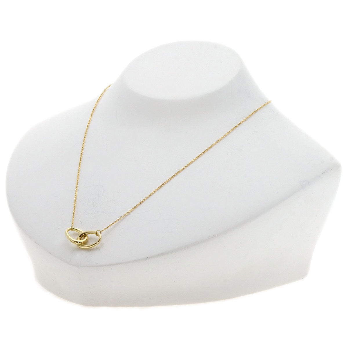 Tiffany&Co. Necklace 18K Yellow Gold Gold Double Loop