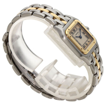 Cartier Watches Quartz W25029B5 Stainless Steel , Ssxk18Yg Gold Panthere Sm 1 Row Ivory Dial Women