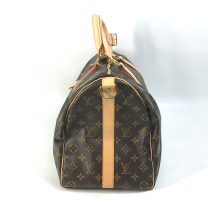 Louis Vuitton Boston Duffel Bag L41418 Monogram Canvas Brown Travel Bag Shoulder Bag Handbag