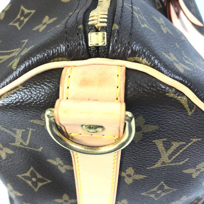 Louis Vuitton Boston Duffel Bag L41418 Monogram Canvas Brown Travel Bag Shoulder Bag Handbag
