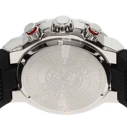 Citizen Watches Eco Drive B620-S099790 Stainless Steel, Rubber Silver Eco Drive Diver Black Dial