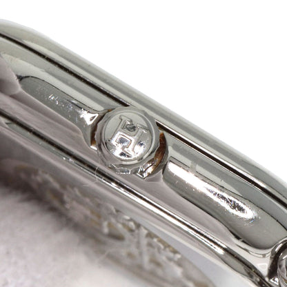 Hermes Watches Quartz Ar1.210 Stainless Steel , Stainless Steel Silver Arceau New Buckle White Dial