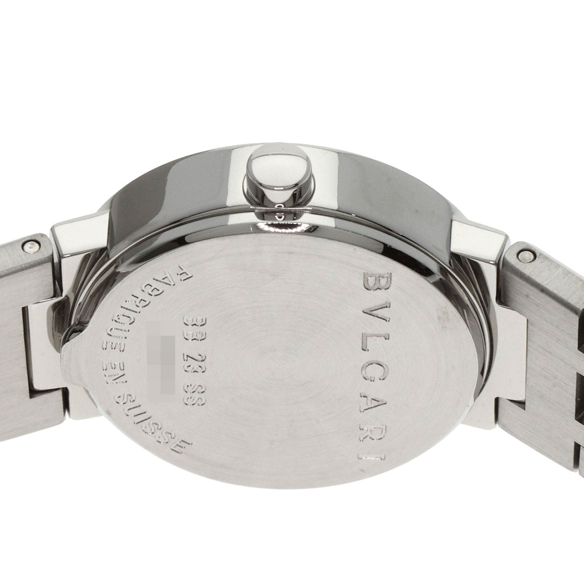 Bvlgari Watches Quartz Bb23Ssd Stainless Steel , Stainless Steel Silver Bulgari Bulgari Black Dial