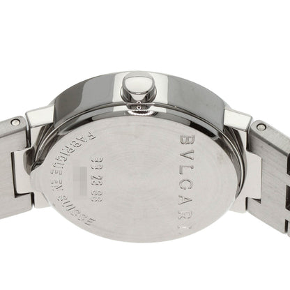 Bvlgari Watches Quartz Bb23Ssd Stainless Steel , Stainless Steel Silver Bulgari Bulgari Black Dial