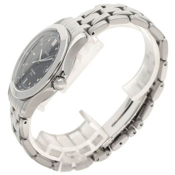 Omega Watches Quartz 2511.50 Stainless Steel , Stainless Steel Silver Seamaster 120M Black Dial Mens