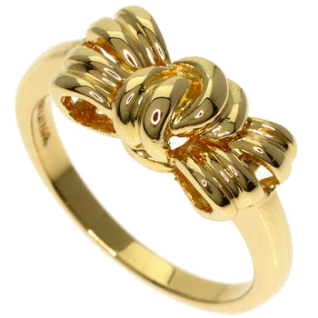 Tiffany&Co. Ring 18K Yellow Gold Gold Ribbon Motif
