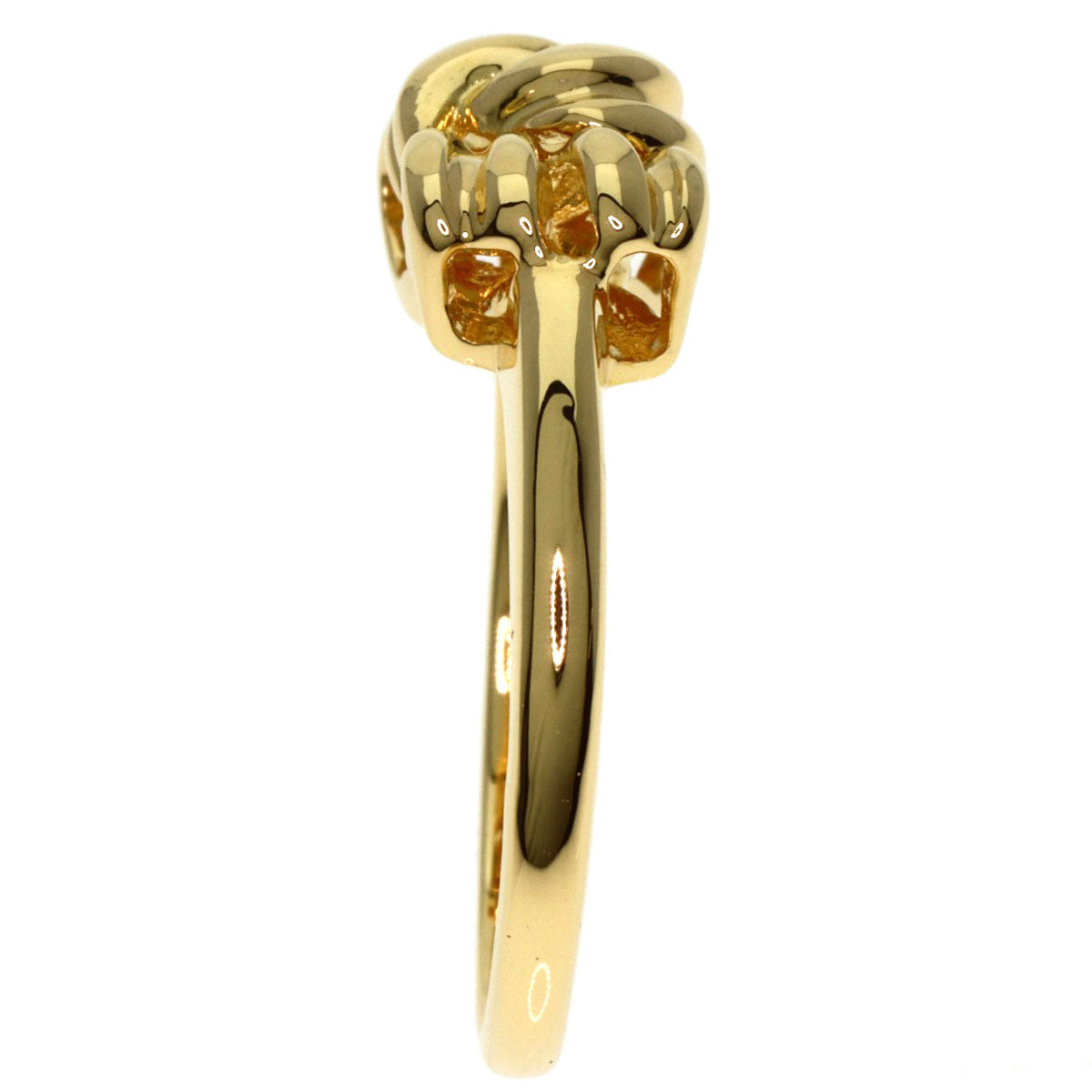 Tiffany&Co. Ring 18K Yellow Gold Gold Ribbon Motif