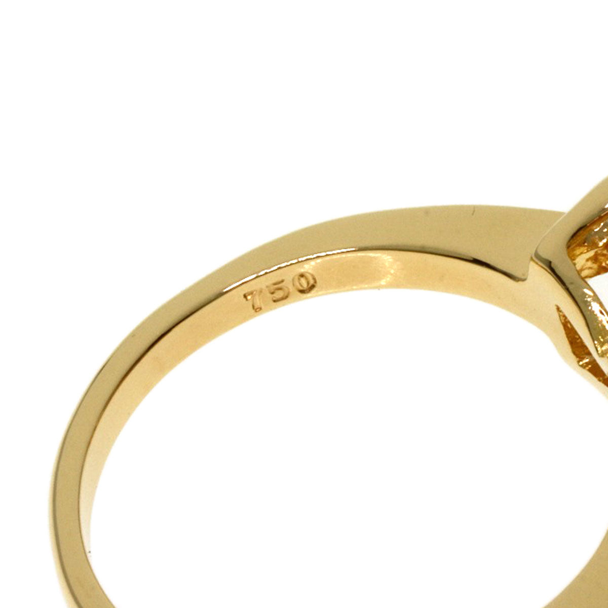 Tiffany&Co. Ring 18K Yellow Gold Gold Ribbon Motif