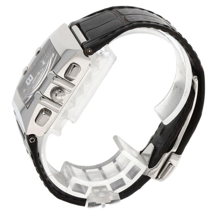 Omega Watches Quartz 1841.55.11 Stainless Steel, Leather Silver Constellation Quadrachrono 4P