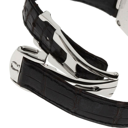 Omega Watches Quartz 1841.55.11 Stainless Steel, Leather Silver Constellation Quadrachrono 4P