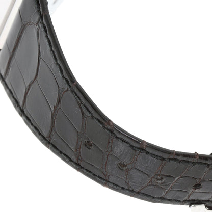 Omega Watches Quartz 1841.55.11 Stainless Steel, Leather Silver Constellation Quadrachrono 4P