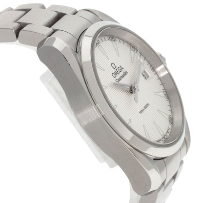 Omega Watches Quartz 231.10.39.60.02.001 Stainless Steel , Stainless Steel Silver Seamaster Aqua