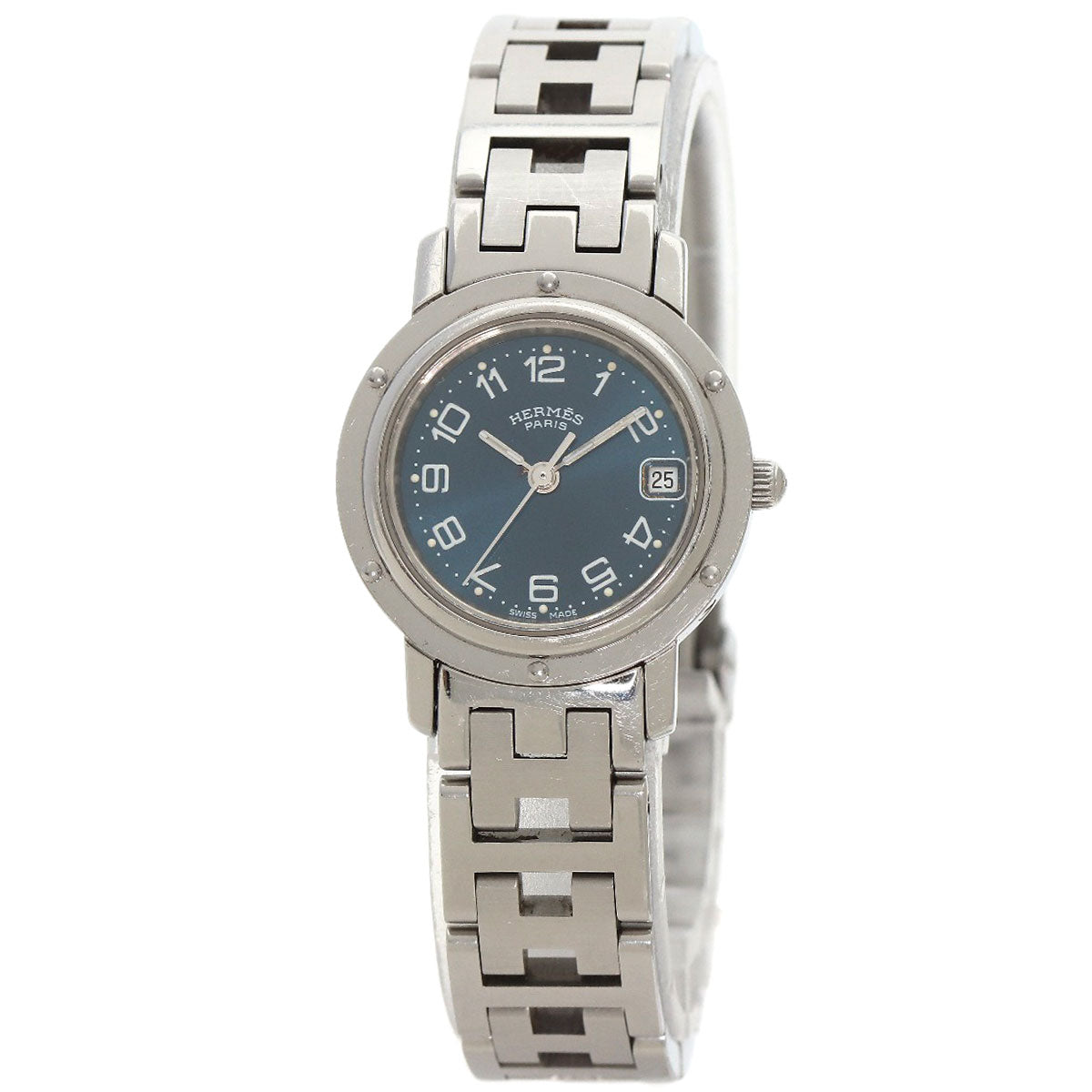 Hermes Watches Quartz Cl4.210 Stainless Steel ,