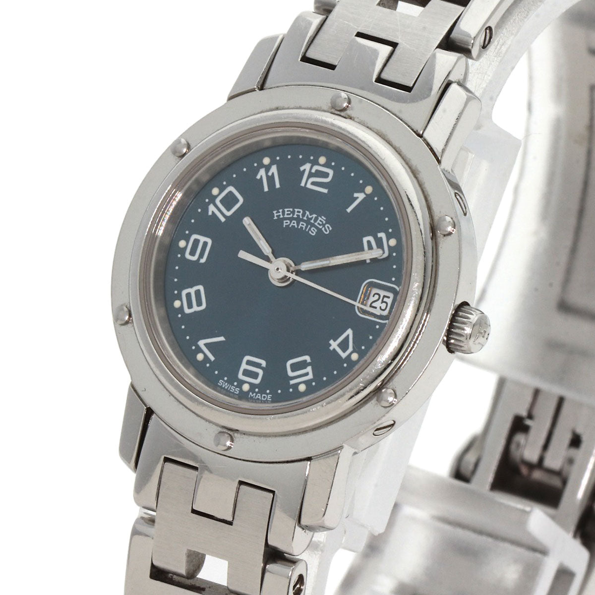 Hermes Watches Quartz Cl4.210 Stainless Steel ,