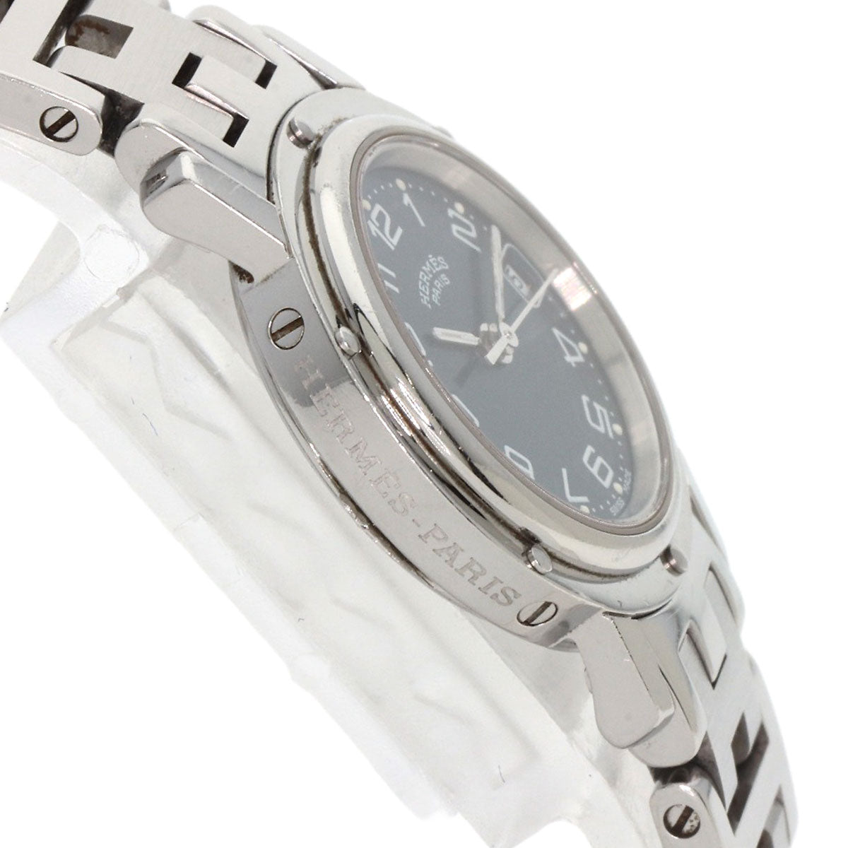 Hermes Watches Quartz Cl4.210 Stainless Steel ,