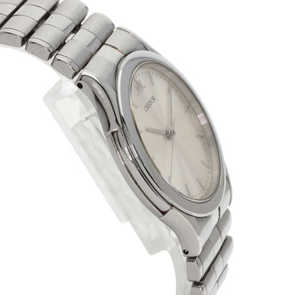 Seiko Watches Quartz Gclc009 9581-6020 Stainless Steel , Stainless Steel Silver Credor Silver Dial